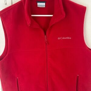 Women’s Columbia fleece vest